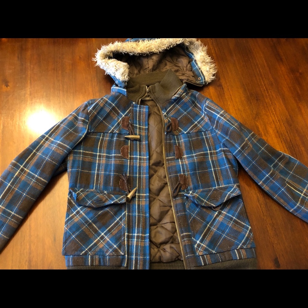 Billabong Plaid Jacket